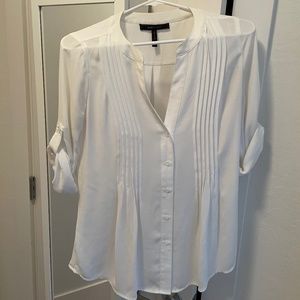 BCBGMAXAZRIA White Blouse / SIZE XS